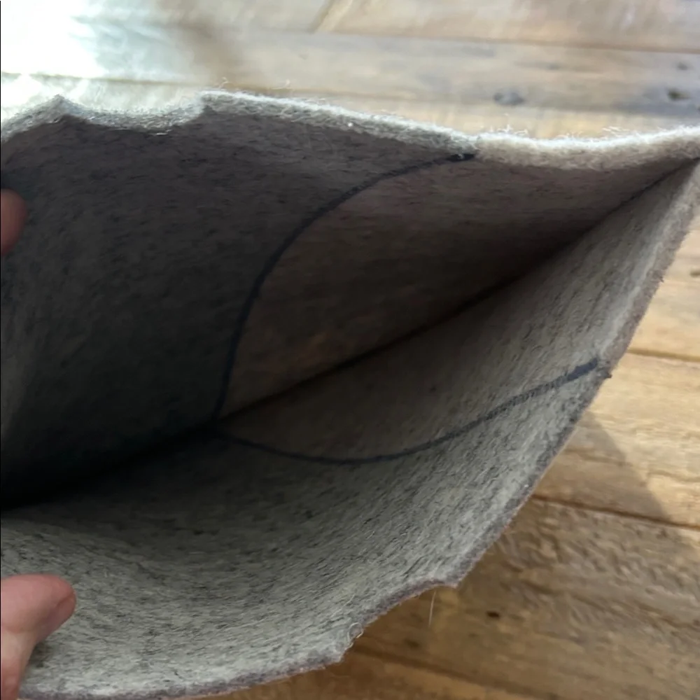 Gray Felt Laptop Sleeve